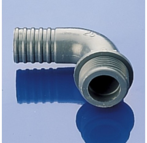 Tube bend, external thread, 3/4, nozzle- 22mm