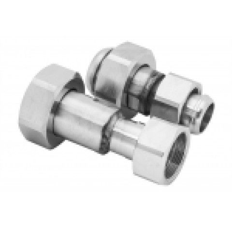 2 Adaptateurs M30X1.5 interne sur M38X1.5 externe Julabo