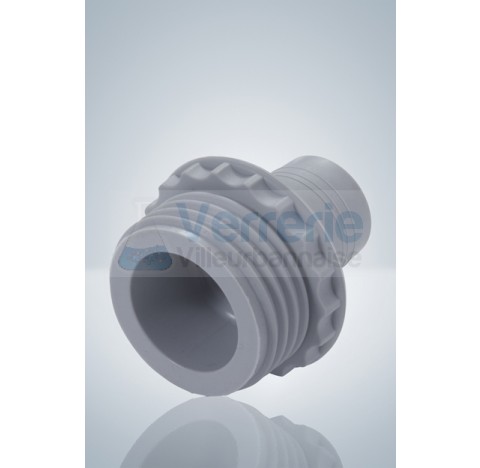 Adaptateur silicone pas de vis A45 rodage 29/32 pour distributeur