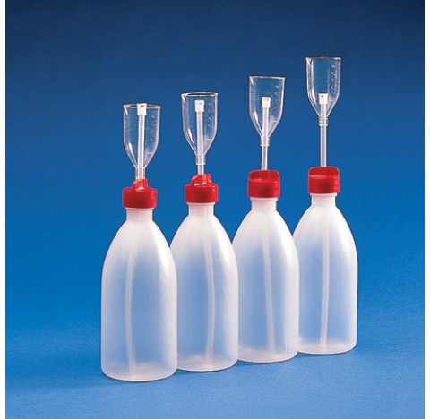 Adjustable volume dispenser bottle, capacity of container 50 ml, capacity of bottle 1 liter , contai