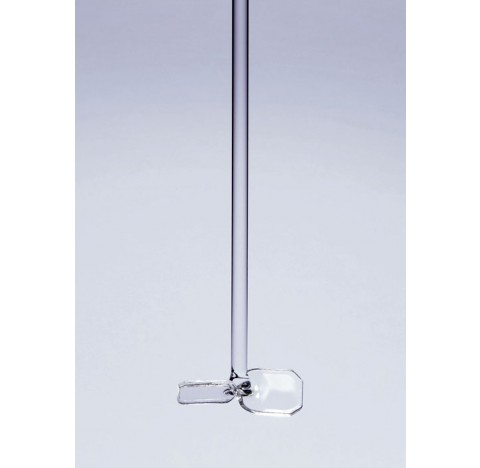Agitateur helice diametre 6 mm longueur 350 largeur de pales 40 mm