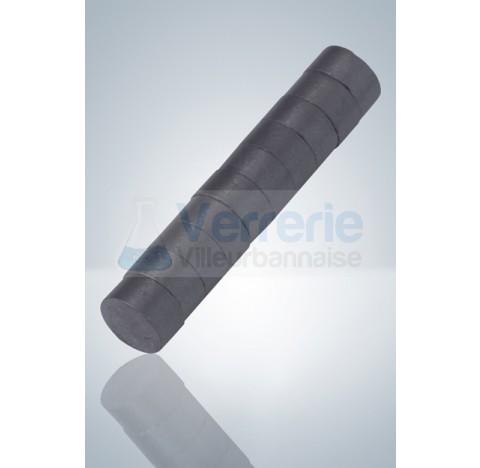 Aimant rond 8 X 4 mm pour analyses de gaz de sang 10 PCS.