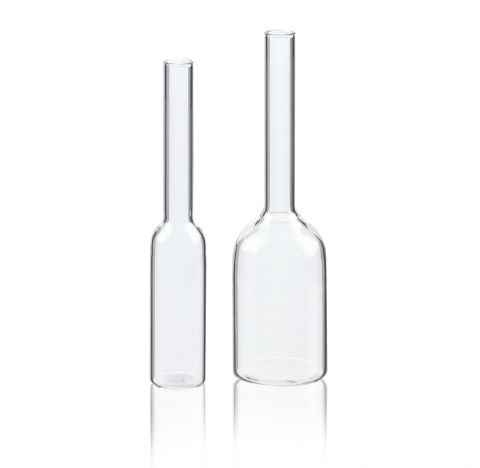 Ampoule pre-decoupee standard 20 ml en verre borosilicate (Boite de 25). Ampoule etalon WHEATON. Con