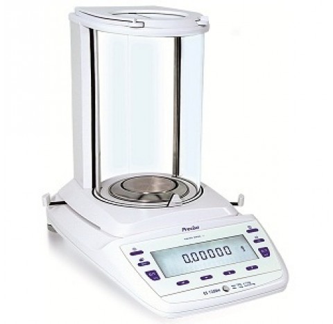 balance analytique serie 360ES modele ES125SM, Precisa, portee 125gr, precision 0.01mg avec cage de 