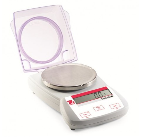 Balance Traveler modele : TA502, balance OHAUS portable portee : 500gr precision : 0,01g diametre du
