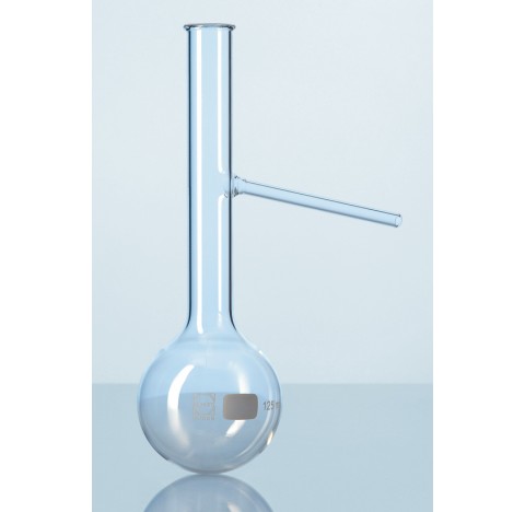 DURAN Distilling flask, Engler type, 100 ml packing of 10