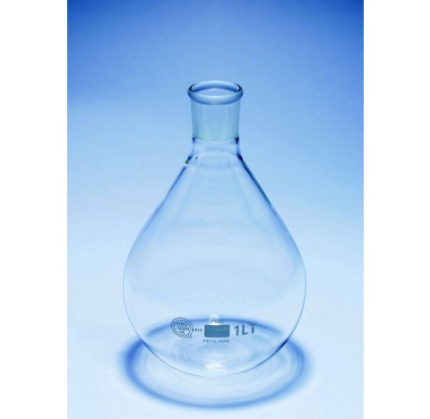 Ballon evaporateur piriforme forte epaisseur 500ml CN24/29