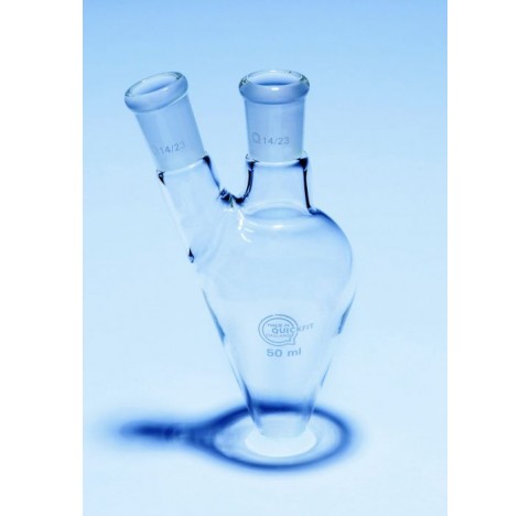 Ballon forme coeur 2 cols rodes 50ml CN14/23