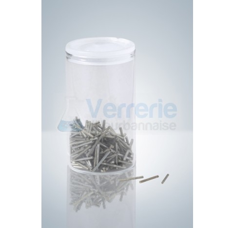 Agitateur magnetique pour capillaire analyse de gaz de sang 9x0,8mm pack de 1000 pieces
