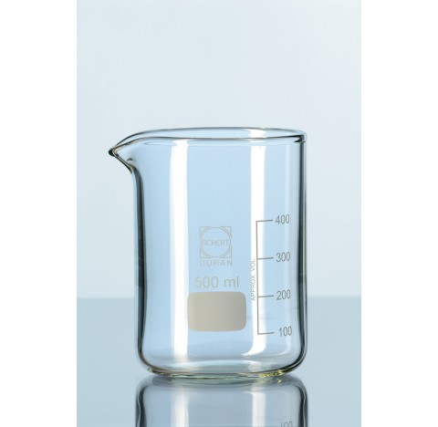 DURAN Beaker, heavy wall (Jars, filtering), with spout, without graduation, 20000 ml packing of 1