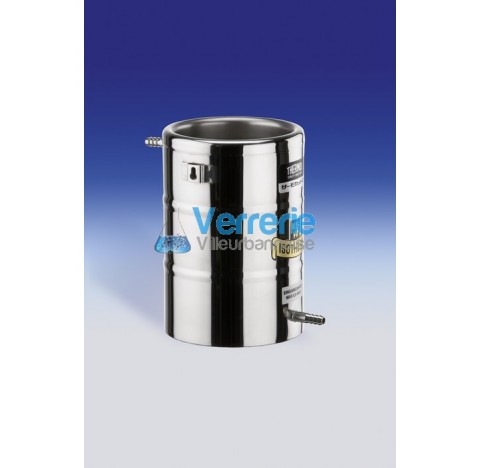Becher thermostate en inox olie diam 9 mm Capacite max. : 1000 ml Diam int. : 85 mm Hauteur totale :