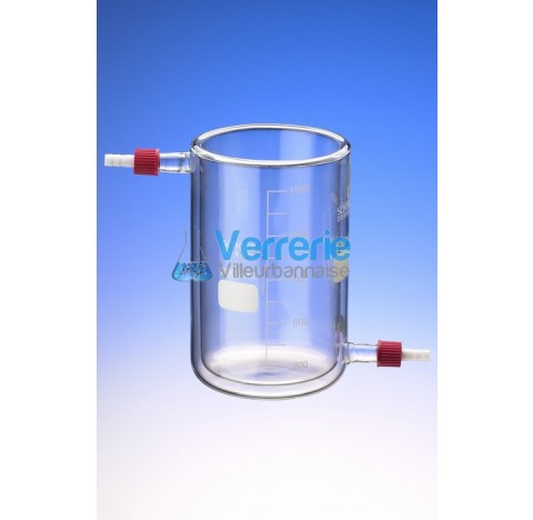 Becher thermostate en verre olive en plastique diam 9 mm Capacite max. : 250 ml Diam int. : 55 mm Ha