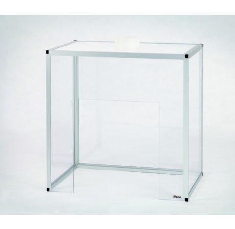 Boite a gant en PC/PP dimensions externes 1200x900x600 mm , dimensions internes : 1160x880x560 mm ,d