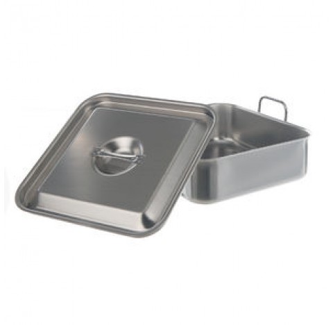 Water bath 1 liter 155x105 mm height 75 mm with lid ,Stainless steel