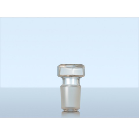 DURAN Hexagonal stoppers, short ground, finished, NS 29/22 packing of 100
