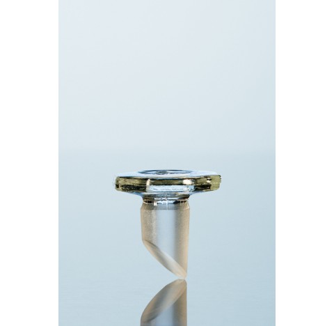 DURAN glass stoppers, ground conical, for 50 ml reagent bottles, NS 14/23 packing of 10