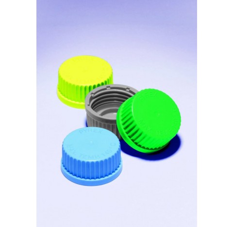 Bouchon bleu (sans joint) pour flacons a essais ISO GL 45