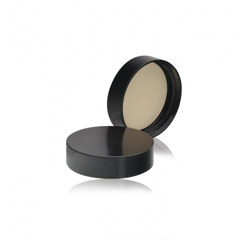 Bouchon visse phenolique noir avec joint conique PE, taille 24-400 (Boite de 144)