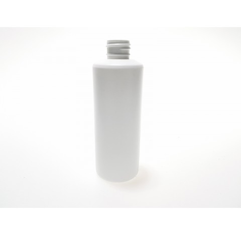 Bouillotte 200 ml PEHD blanc bague 24/410