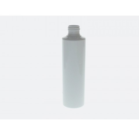 Bouillotte 250 PETG blanc bague 24/410, epaule droite