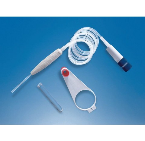 Canule de distribution seripettor/seripettor pro pour 2 ml et 10 ml, PTFE, flexible, enroulé, longue