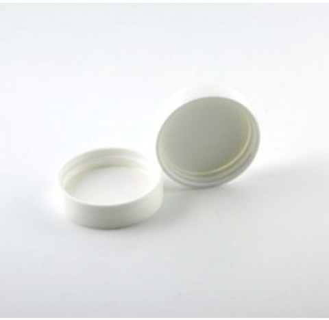 Capsule R3/38 en polypropylene blanc et joint triseal