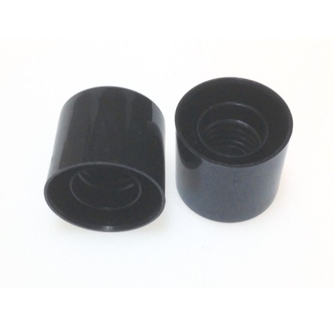 Capsule double jupe Europa 5 en polypropylene noir autojointante bague EUR5