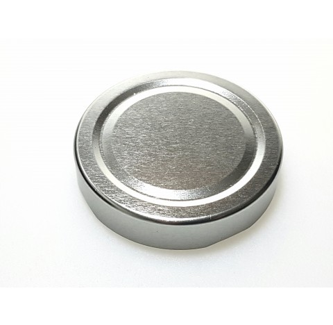 Capsule pasteurisable argent bague TO66 Deep, Twist off