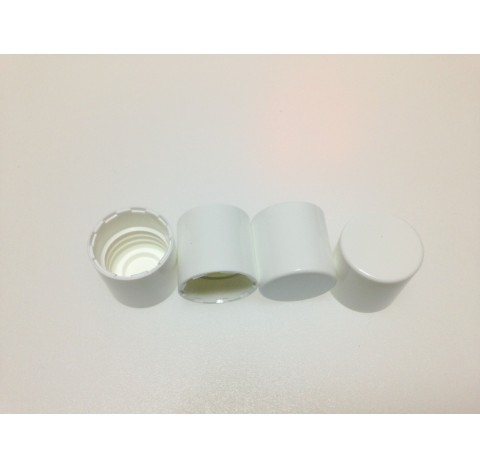 Capsule Europa 6 en polypropylene blanc autojointante bague EUR6
