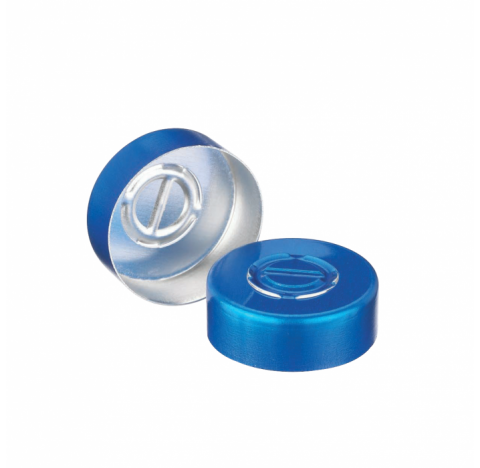 Scellage aluminium a disque central detachable sans joint, bleu, DE 20 mm (Boite de 1000)
