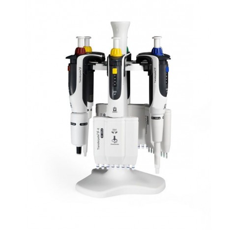 Carrousel portoir pour micropipettes Transferpette® S et S -8/-12