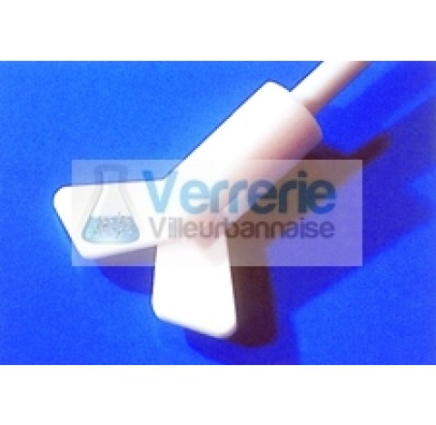 PTFE Shaft Stirrer, Centrifugal Shaft 6, L 300mm, Rotor diam 40