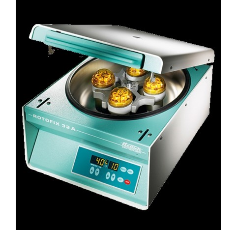 ROTOFIX 32A, centrifugeuse de paillasse sans rotor 110V vitesse 6000 min-1 , ACR max 4226 , capacite