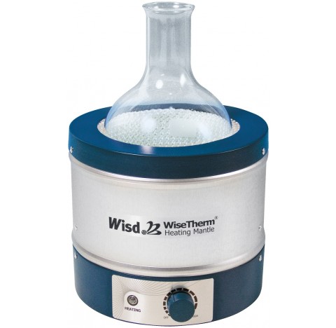 Heating Mantles WHM, for round bottom flasks 100 ml, with integrated power controller, temperature r