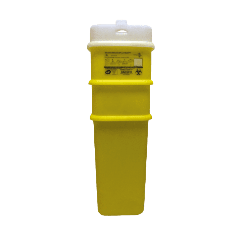 Le collecteur pour dechets medicaux perforants, STILECO POCKET de 11 litres, est con‡u pour la colle