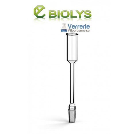 Colonne rodage 14/23 pour micro séparateur référence FSM04226