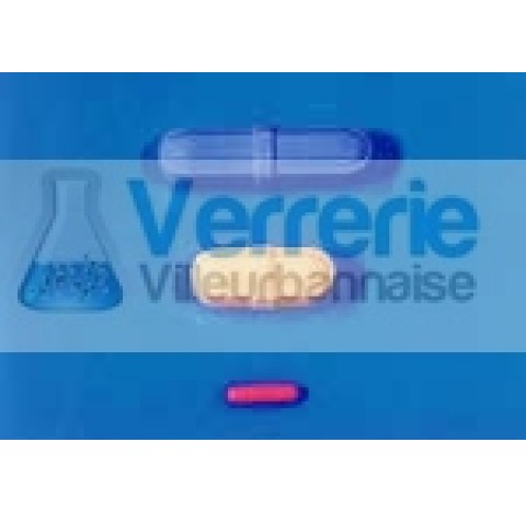 PTFE Stirrer Bar, Octahedral, Blue dimensions: 38 x 8mm