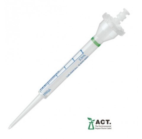 Combitips Advanced Eppendorf 2,5 ml coloris vert - qualite standard
