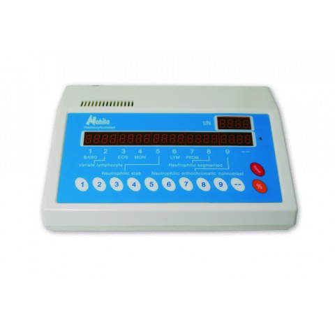 Compteur digital de leucocytes, 10 touches, Nahita