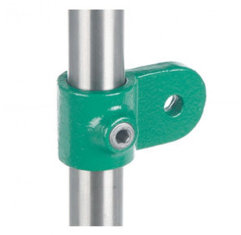Male single swivel socket member for tube diameter 26,9 mm ,tempered cast iron ,
