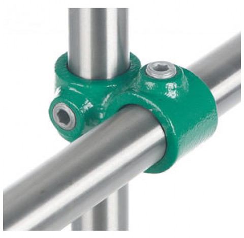 Connector for frame for 2 tubes diameter 26,9 mm ,tempered cast iron