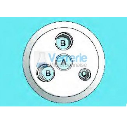 Process Chemistry, Pure PTFE, Reactor Lid I.D. : 60mm