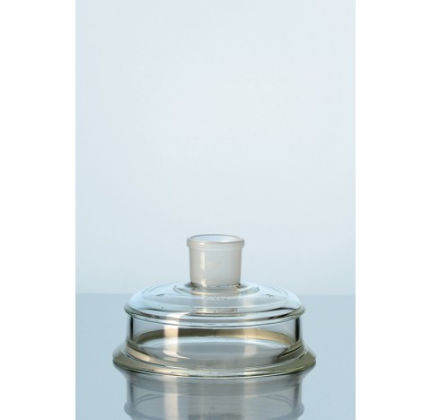 DURAN Lids, flat flange with centre neck only, DN 150, NECK NS 29/32 packing of 1