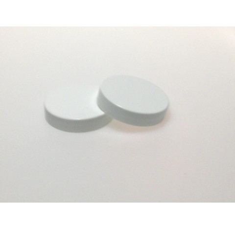 Capsule 53/400 en bakelite lisse blanc et joint triseal