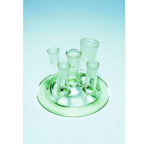 Couvercle de reacteur collerette large 75 CN19/26-14/23