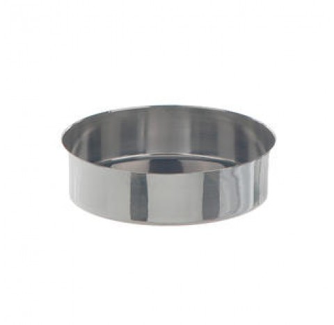 Evaporating dish 50 ml Diameter 60 mm height 20 mm , flat shape ,Stainless steel