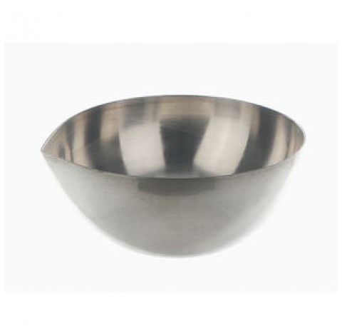 Evaporating dish with spout 30 ml diameter 50 mm height 25 mm ,Nickel 99,5 per cent