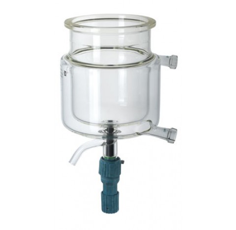 Reactor vessel dbl-walled bot.drain 2000ml LR 2000.2 IKA