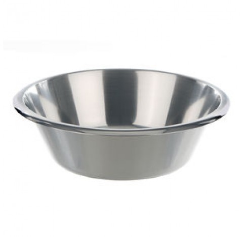 Laboratory bowl 11 liters Height 180 mm diameter 355 mm ,high form ,Stainless steel