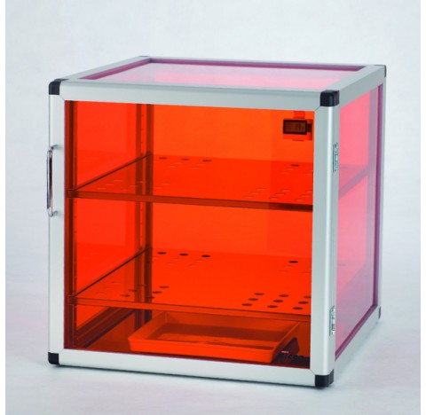 Dessicateur big star en PMMA dimensions externes : 560x560x580 mm , dimensions internes : 495x500x54